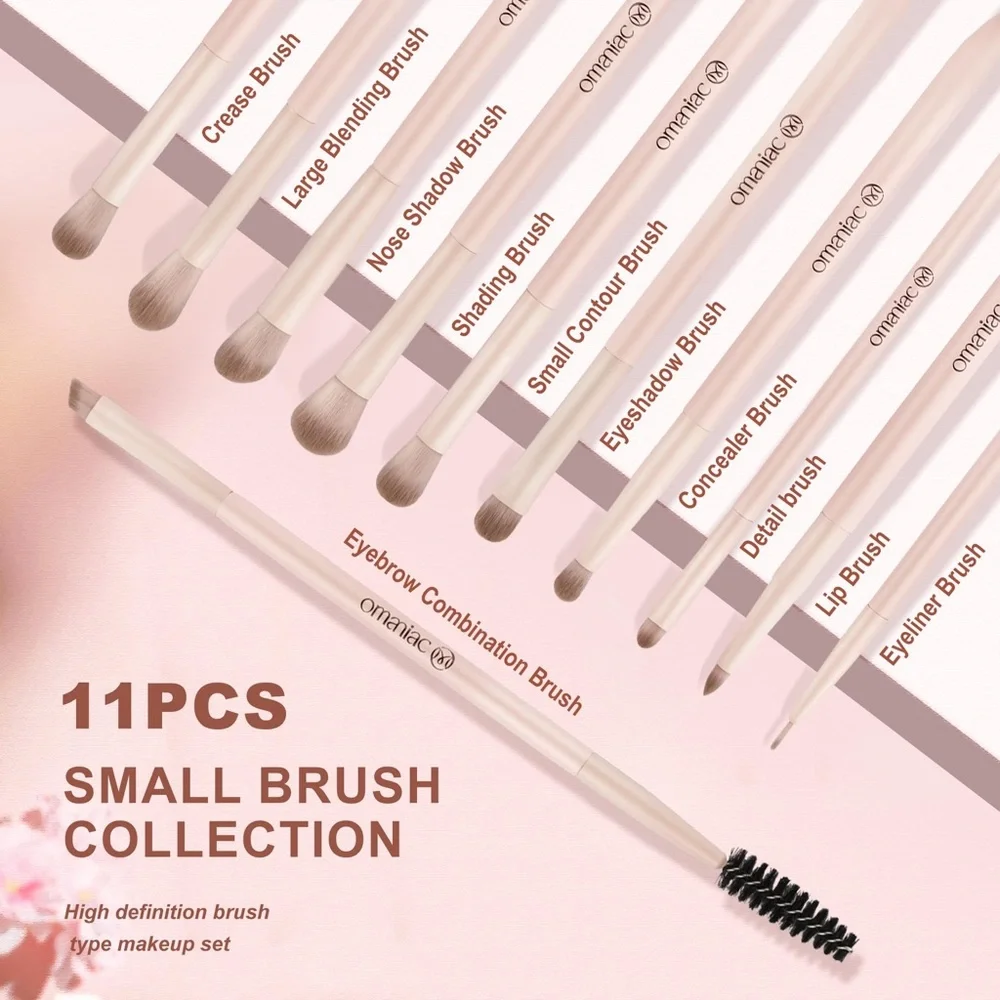 Makeup Brushes Set (15Pcs), Premium Synthetic (Pink) Professional